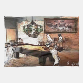 Mopsbiljardhall Kökshandduk