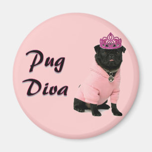 MopsDiva Magnet