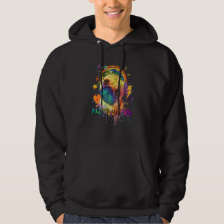 Mopsen Bröd Hund Djur Puns Husdjur Djur Meme Hoodie