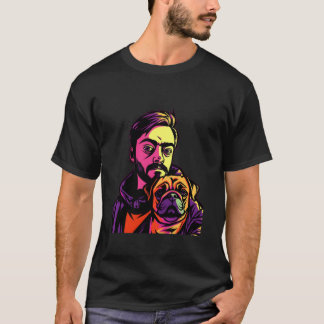 Mopsfar Mopsägare MopsPappa T Shirt