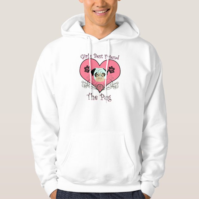 MopsHoodie Hoodie (Framsida)