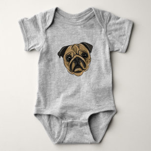 mopshund t shirt