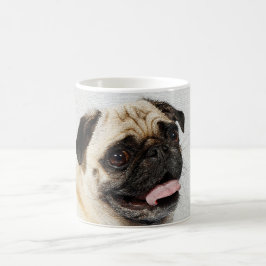 mopshundmorgon kaffemugg