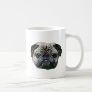 Mopshundmugg Kaffemugg