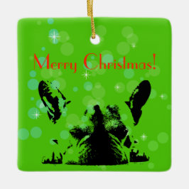 Mopsjul Julgransprydnad Keramik