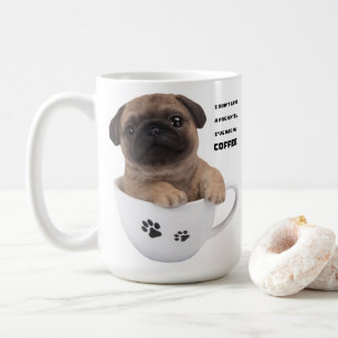Mopskaffemugg Kaffemugg