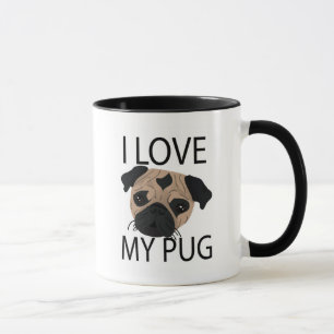 Mopskärlek! Mugg