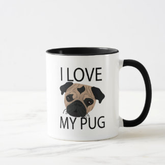 Mopskärlek! Mugg