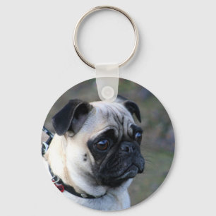 Mopskeychain Nyckelring