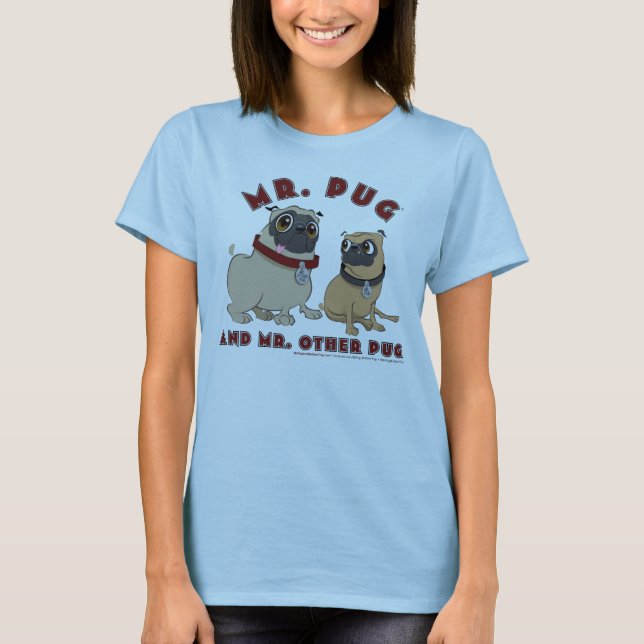 Mopsklassiker T Shirt (Framsida)