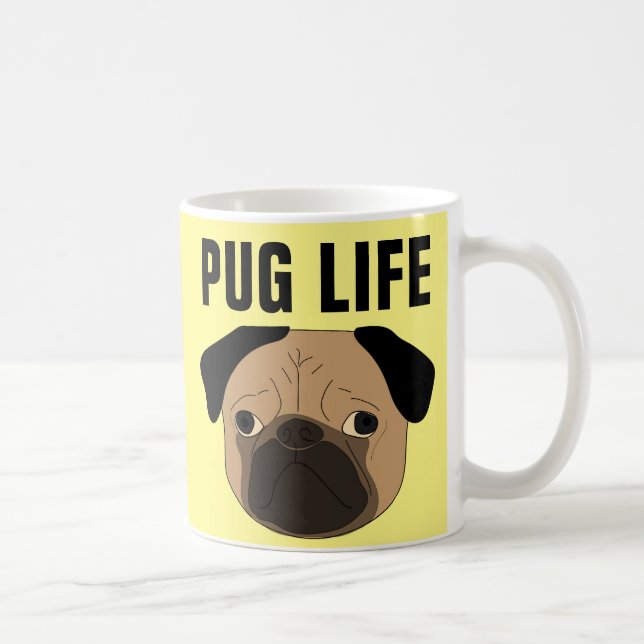 MOPSLIV, rolig mopshundkaffe koppar (Höger)