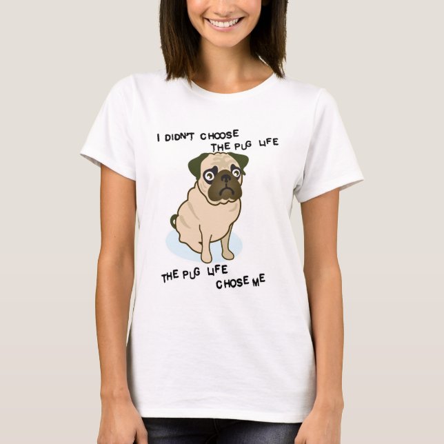 mopslivet t-shirt (Framsida)