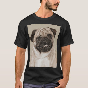 Mopsmåleri T Shirt