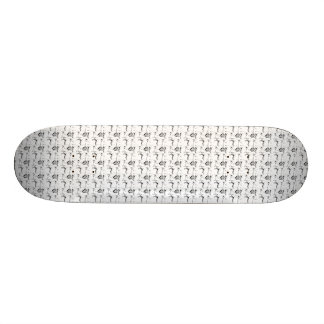 MopsmönsterSkateboard Skateboard Bräda 19,5 Cm