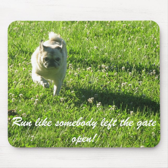 Mopsmousepad Musmatta (Framsidan)