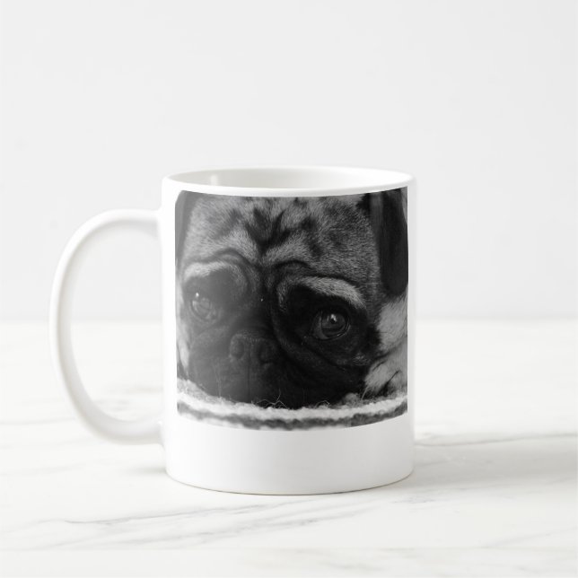 Mopsmugg Kaffemugg (Vänster)