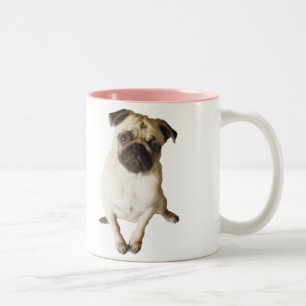 mopsmugg Två-Tonad mugg