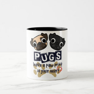 Mopsmugg Två-Tonad Mugg