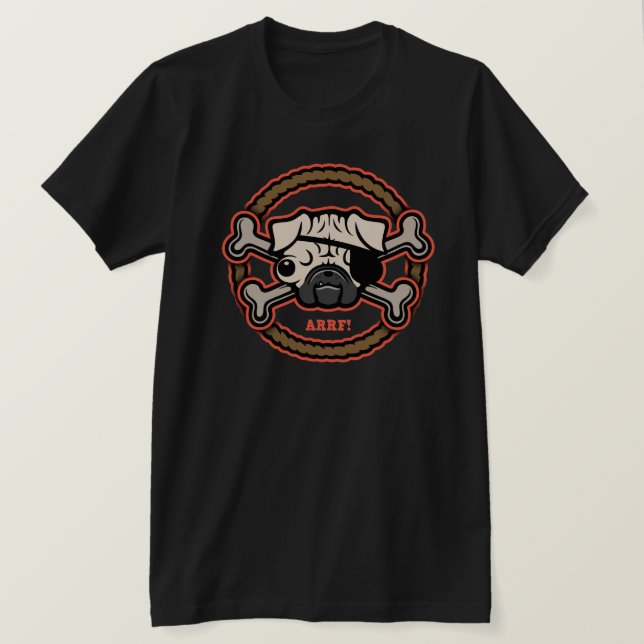 Mopspirat 21213 - rep tröja (Design framsida)