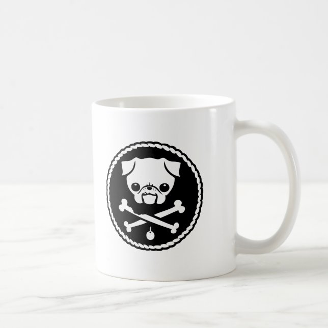 Mopspirat Kaffemugg (Höger)