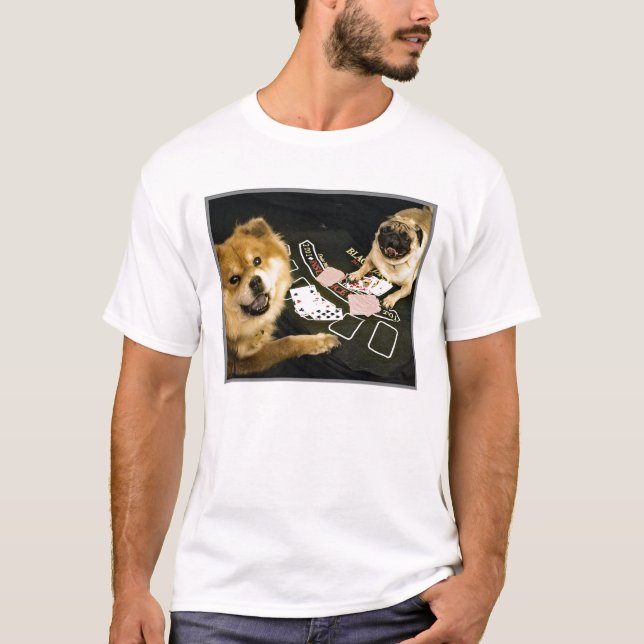 MopspokerMems skjorta Tee (Framsida)