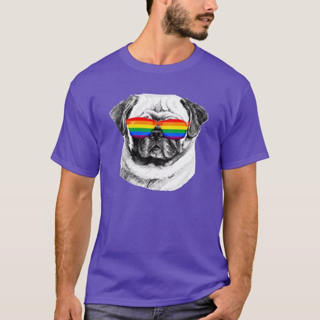Mopspride T-shirt (Framsida)