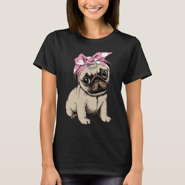 mopsskjorta t shirt (Framsida)