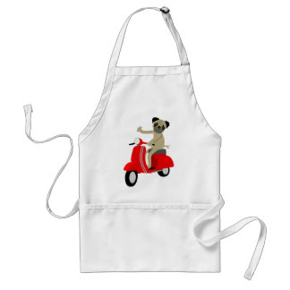Mopssparkcykel Förkläde