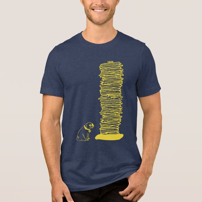 Mopsstackar T Shirt (Framsida)