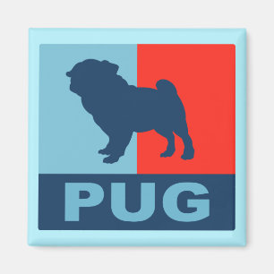 Mopsstilmagnet Magnet