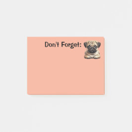 Mopsvalp Post-it Block