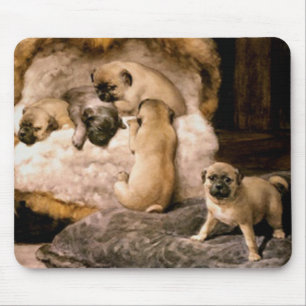 Mopsvalpar Mousepad Musmatta