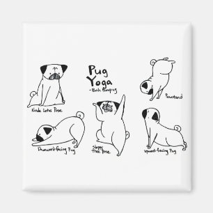 MopsYoga Magnet