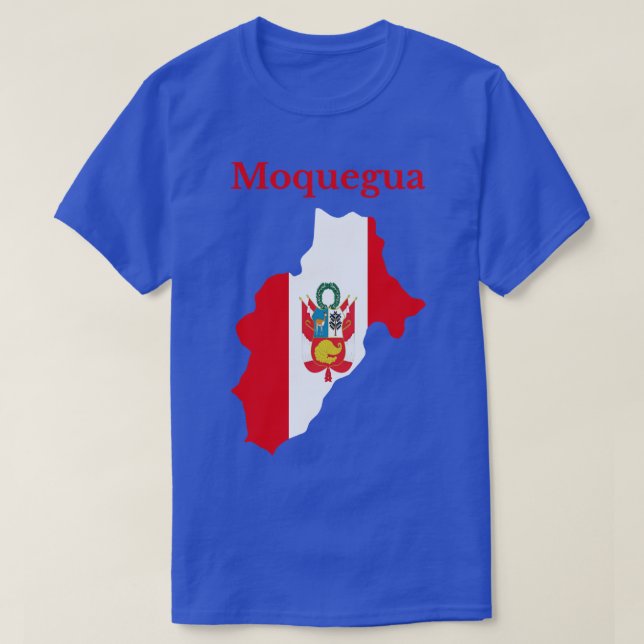 Moquegua Region Peru T Shirt (Design framsida)