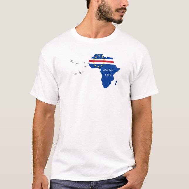 Mor Afrika Cabo Verde-öarna T Shirt (Framsida)