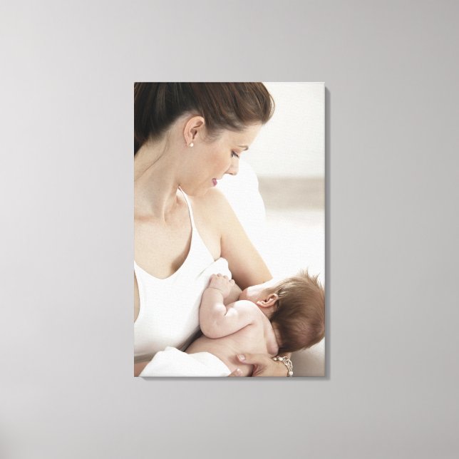 Mor ammar baby 2 canvastryck (Framsida)