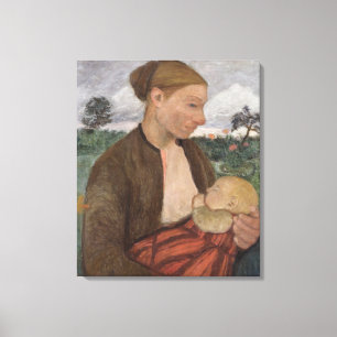 Mor and Child, 1903 Canvastryck