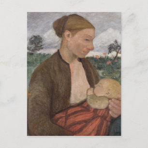 Mor and Child, 1903 Vykort