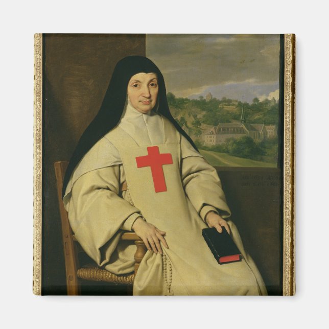 Mor Angelique Arnauld Abbess Magnet (Framsidan)