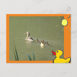 Mor Anka med vykort för unga och Tecknader