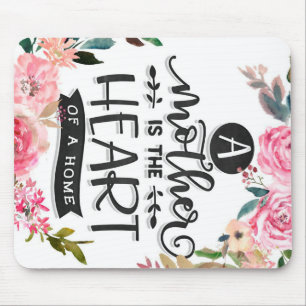 Mor är hjärtat i en hemgåva, Mamma Birthday Gift Musmatta