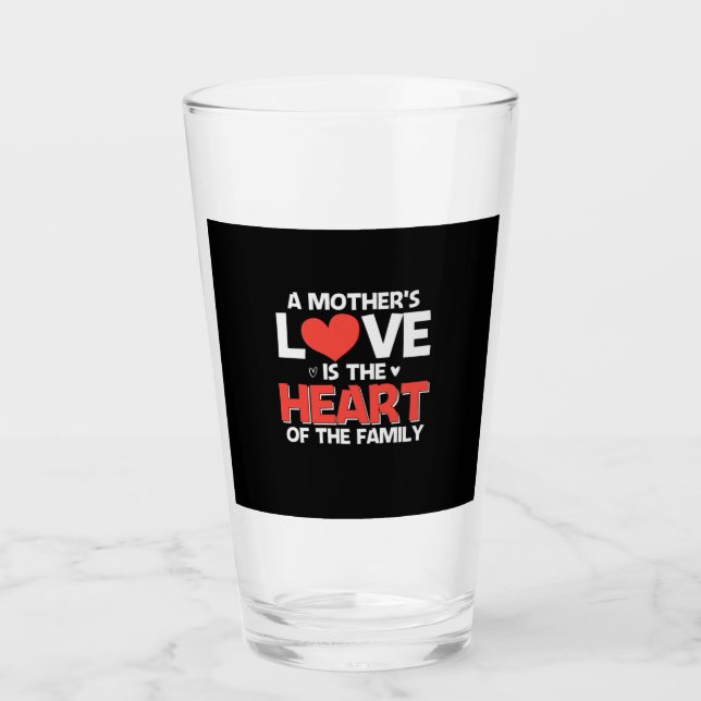 Mor Art A Mödrar Kärlek Glaskopp (Framsida)