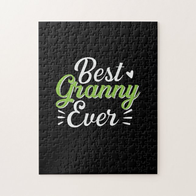 Mor Art Best Granny nånsin Pussel (Vertikal)