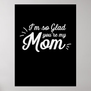 Mor Art du är min Mamma Poster