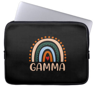 Mor Art Gamma Rainbow Grandma Cute Birthday Laptop Fodral