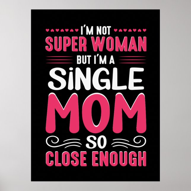 Mor Art I är ett enda Mamma Poster (Framsidan)