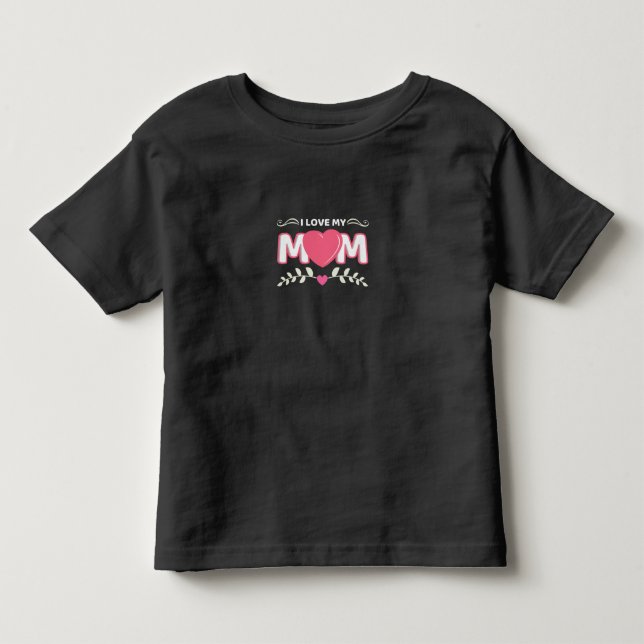 Mor Art I Kärlek My Mamma T Shirt (Framsida)
