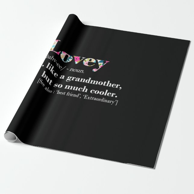 Mor Art | Lovey som farmor, men så mycket Presentpapper (Utrullad)