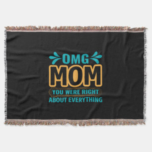 Mor Art Mamma du var Höger Filt