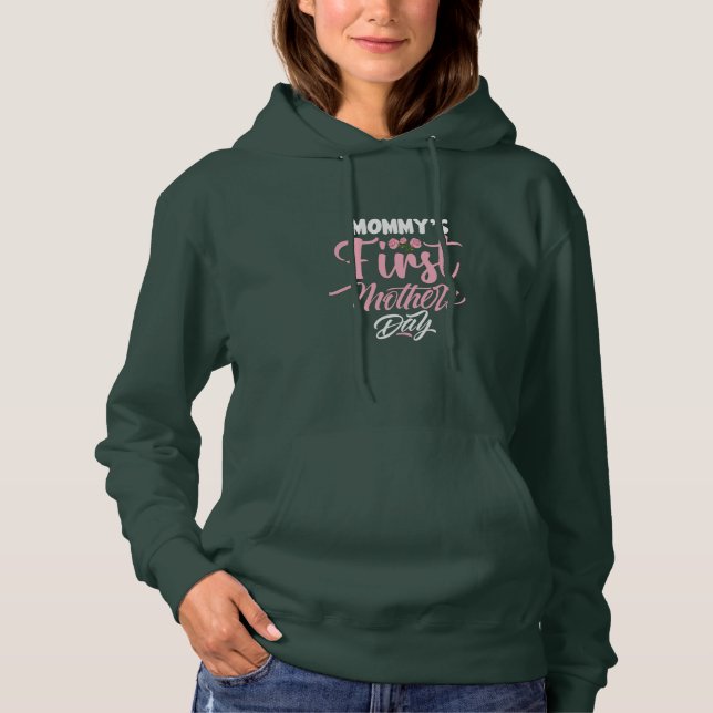 Mor Art Mamma efter första Mor-dagen T Shirt (Framsida)